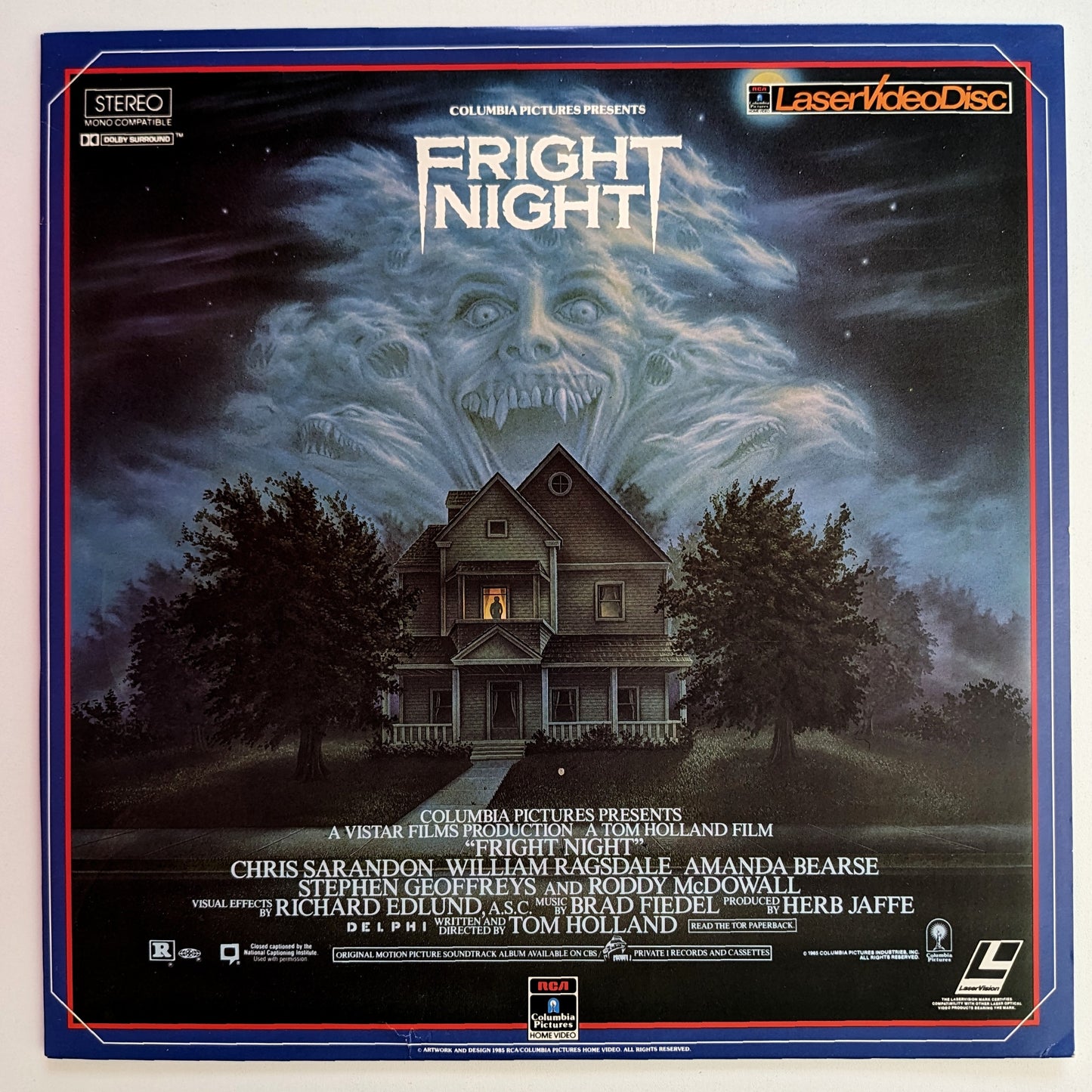 Fright Night (1985) North American Laserdisc