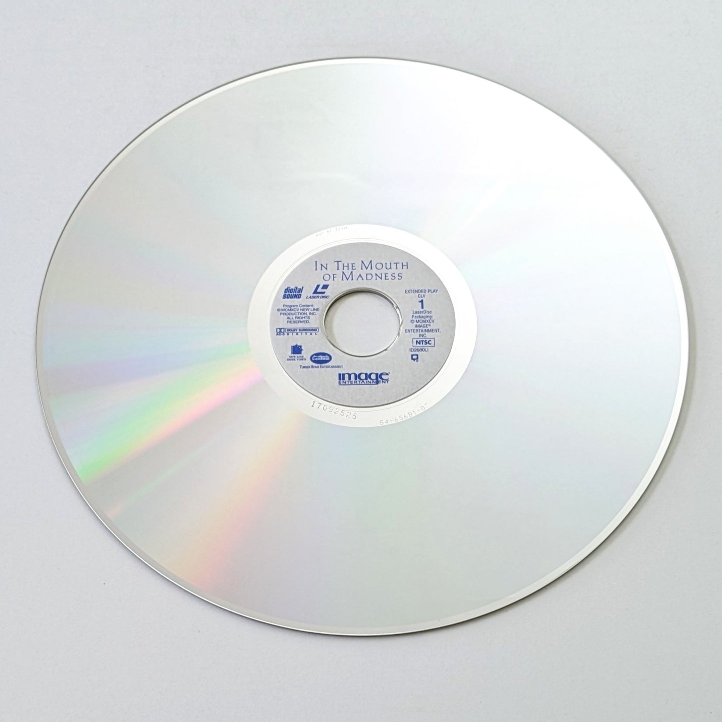 In the Mouth of Madness (1994) North American Laserdisc