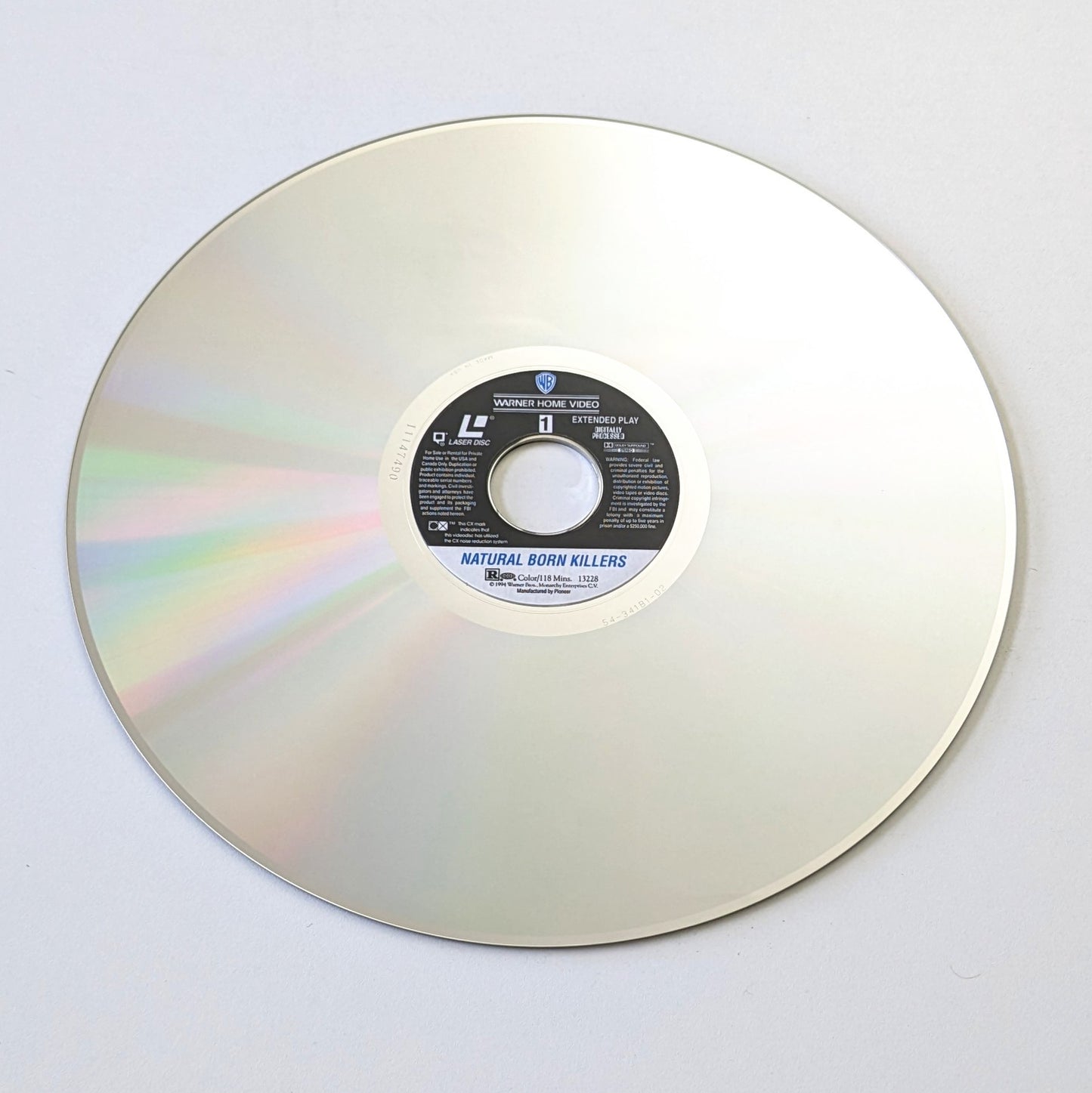 Natural Born Killers (1994) North American Laserdisc