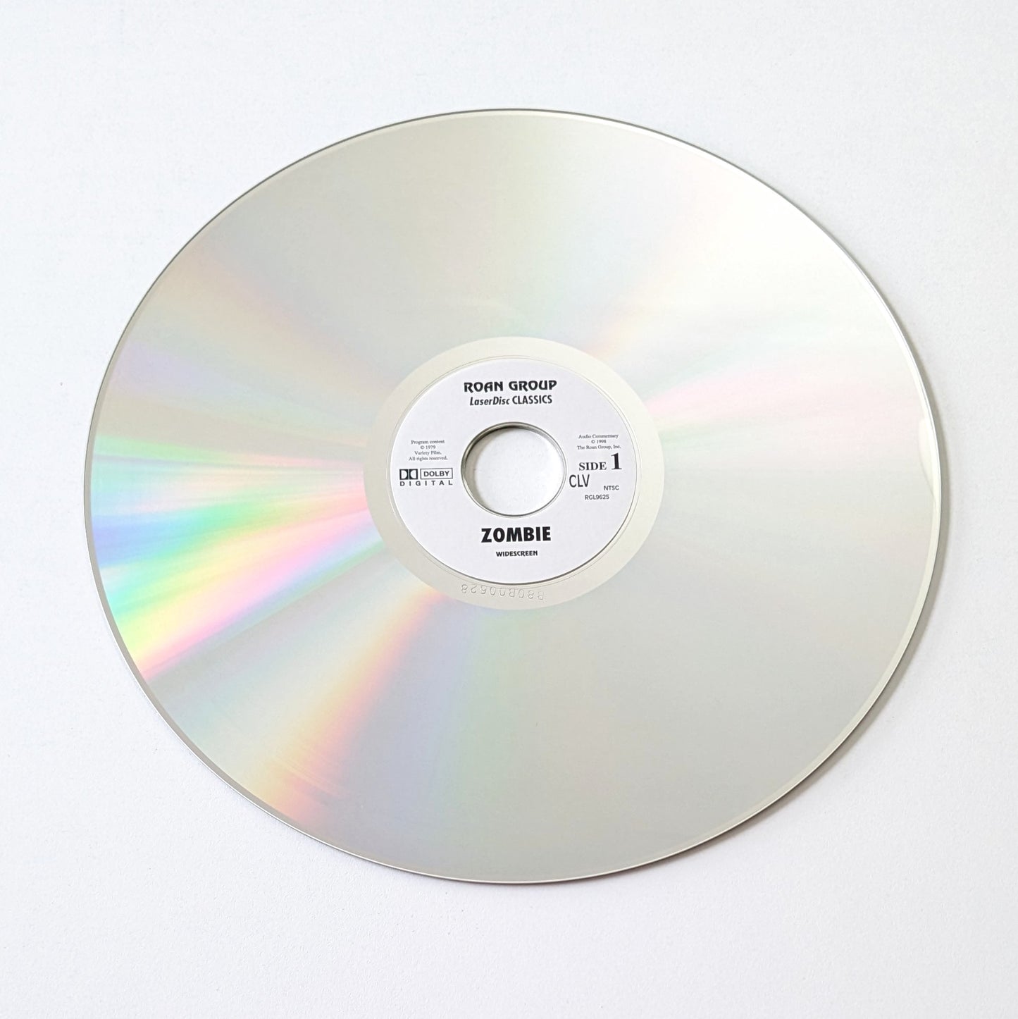 Zombie (1979) North American Laserdisc