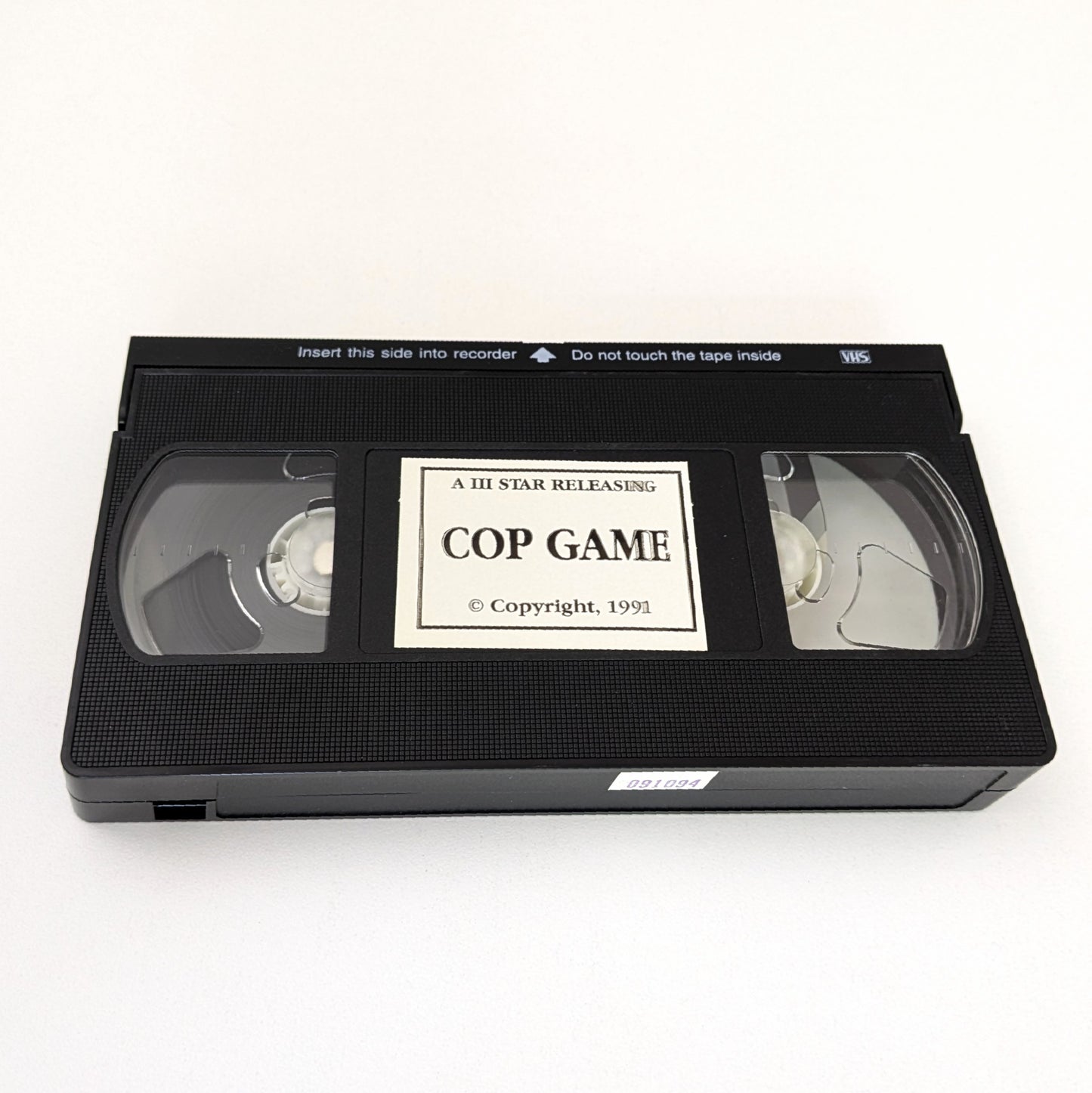Cop Game (1988) North American VHS