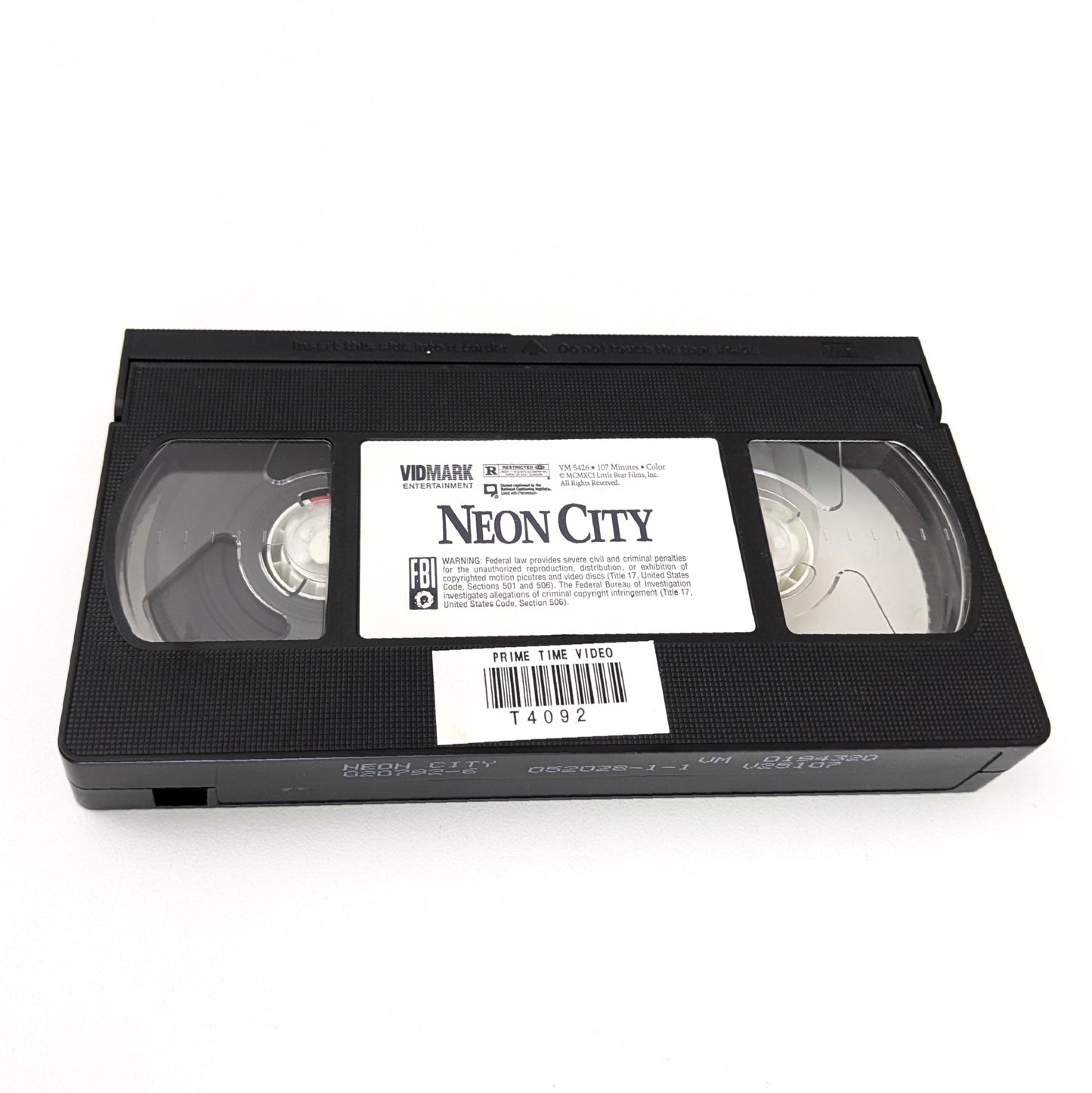 Neon City (1991) North American VHS