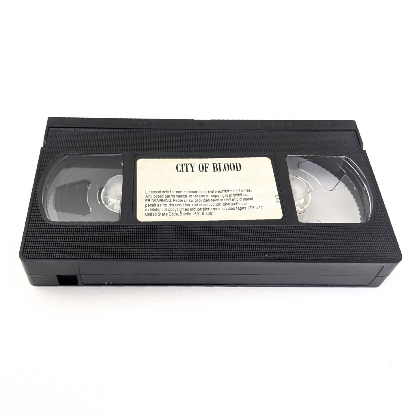 City of Blood (1987) North American VHS