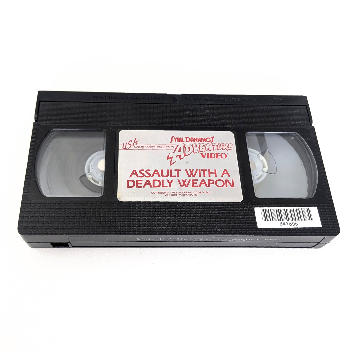 Assault With A Deadly Weapon (1983) North American VHS