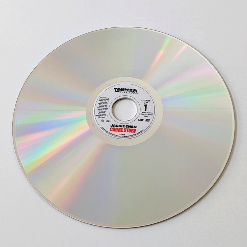 Crime Story (1993) North American Laserdisc