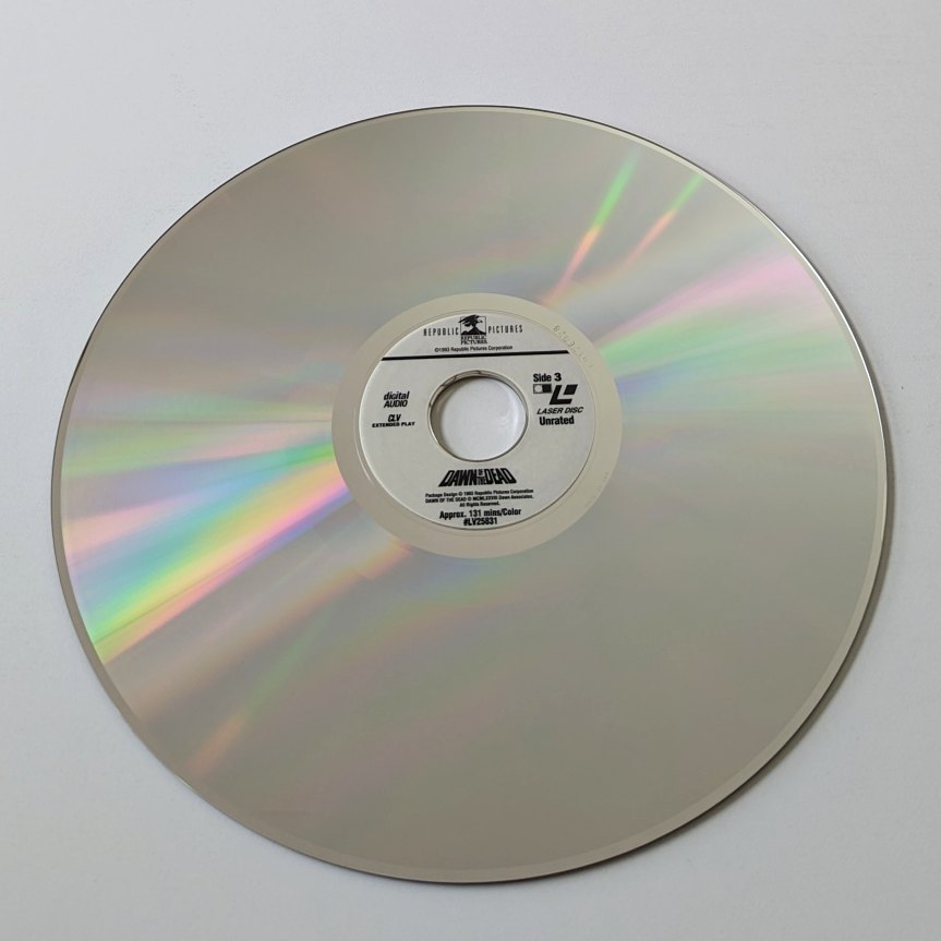 Dawn of the Dead (1978) North American Laserdisc