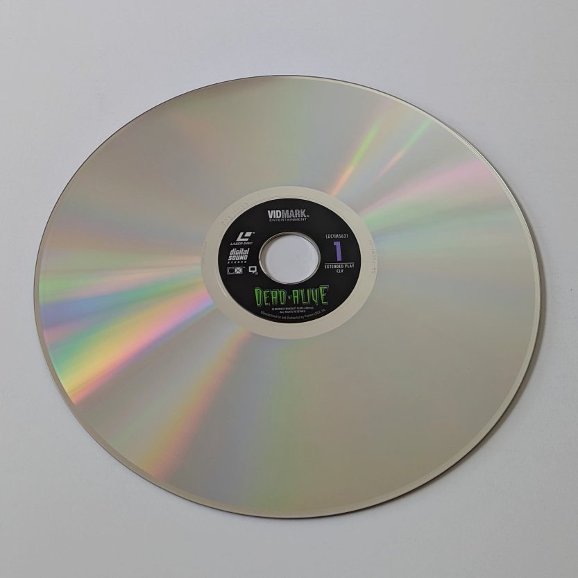 Dead Alive (1992) North American Laserdisc
