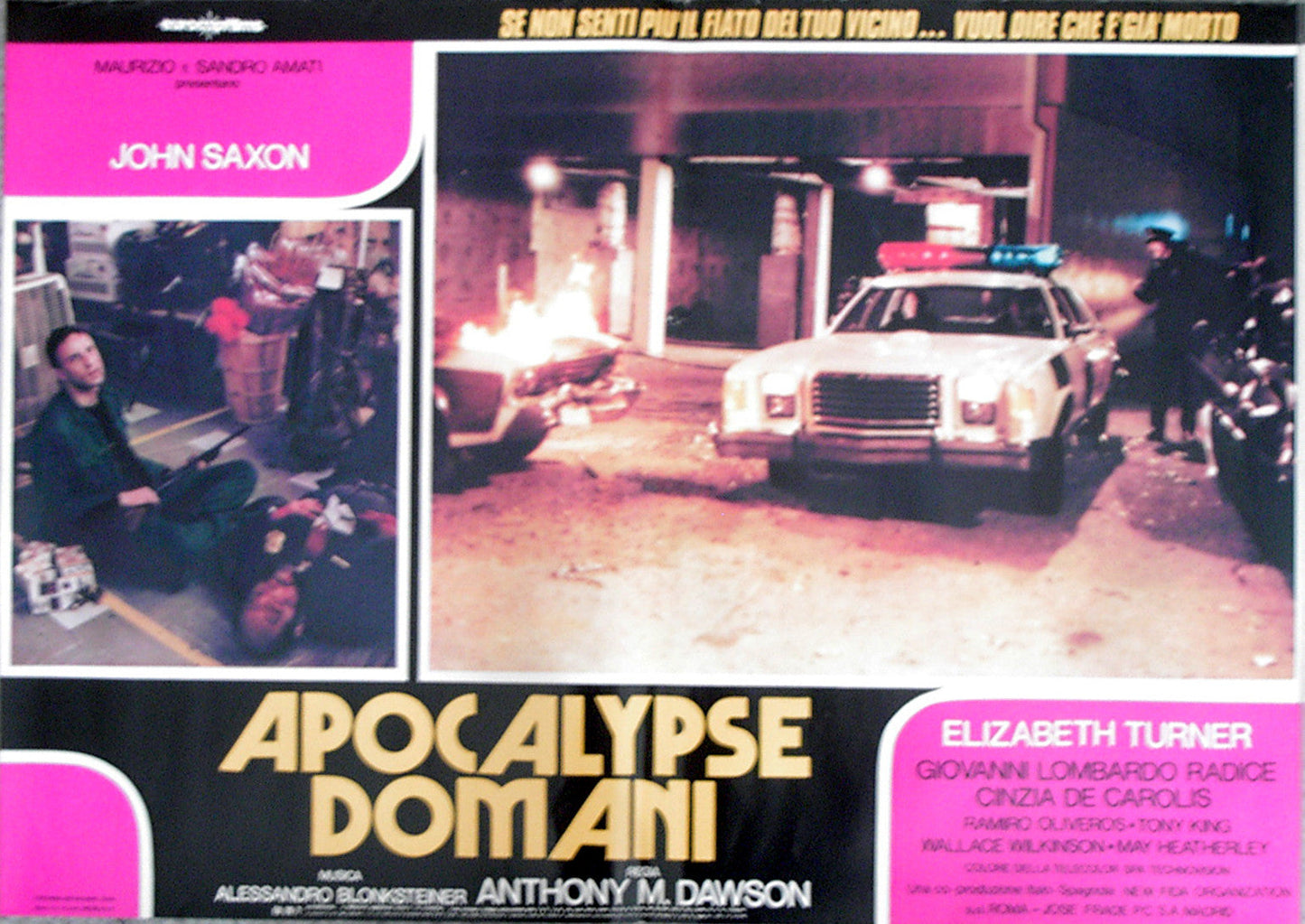 CANNIBAL APOCALYPSE - Italian photobusta poster