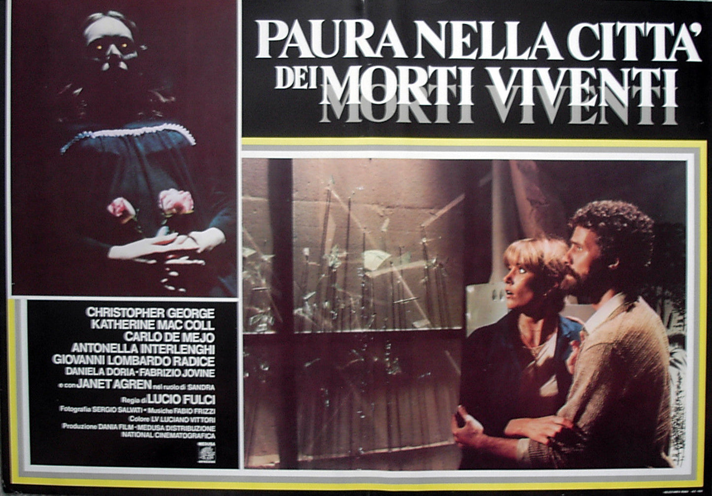 CITY OF THE LIVING DEAD - Italian photobusta poster v2