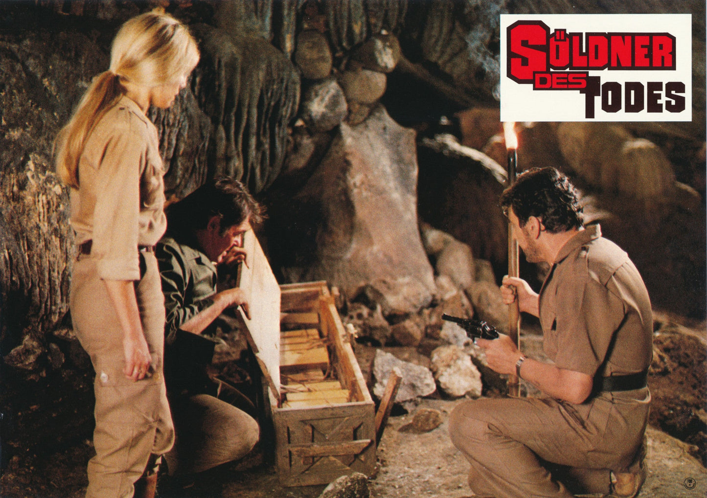 INVADERS OF THE LOST GOLD - German lobby card v15