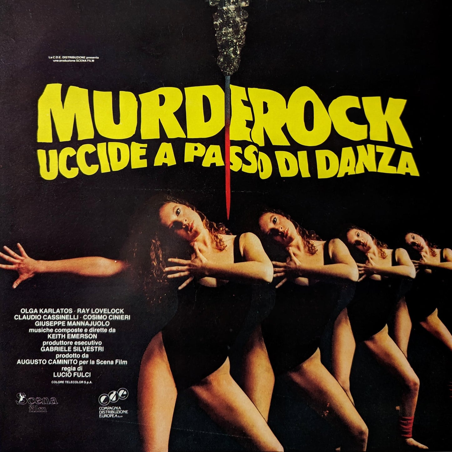 MURDER-ROCK - Italian locadina poster