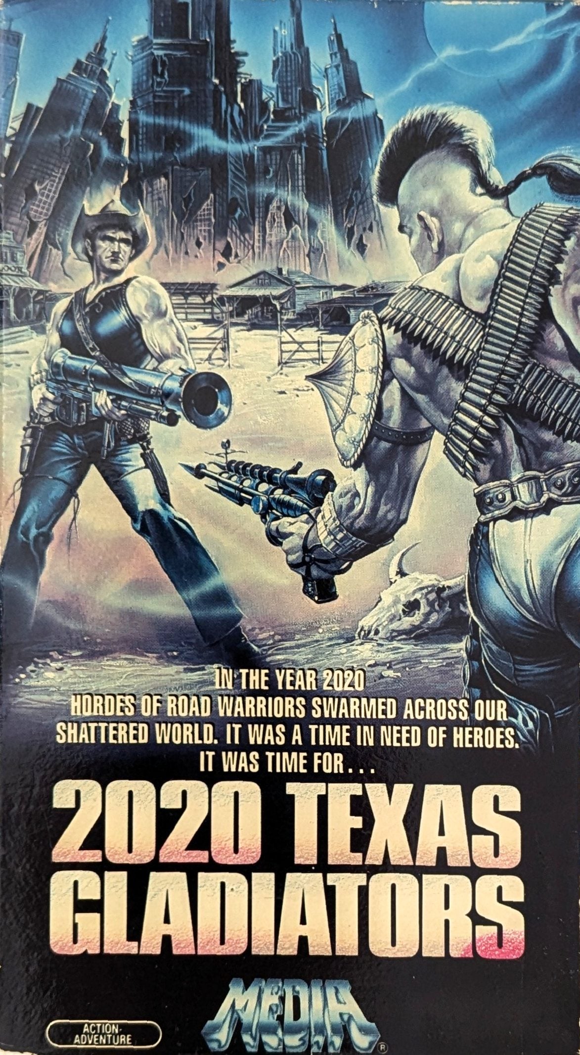 2020 Texas Gladiators (1983) North American VHS