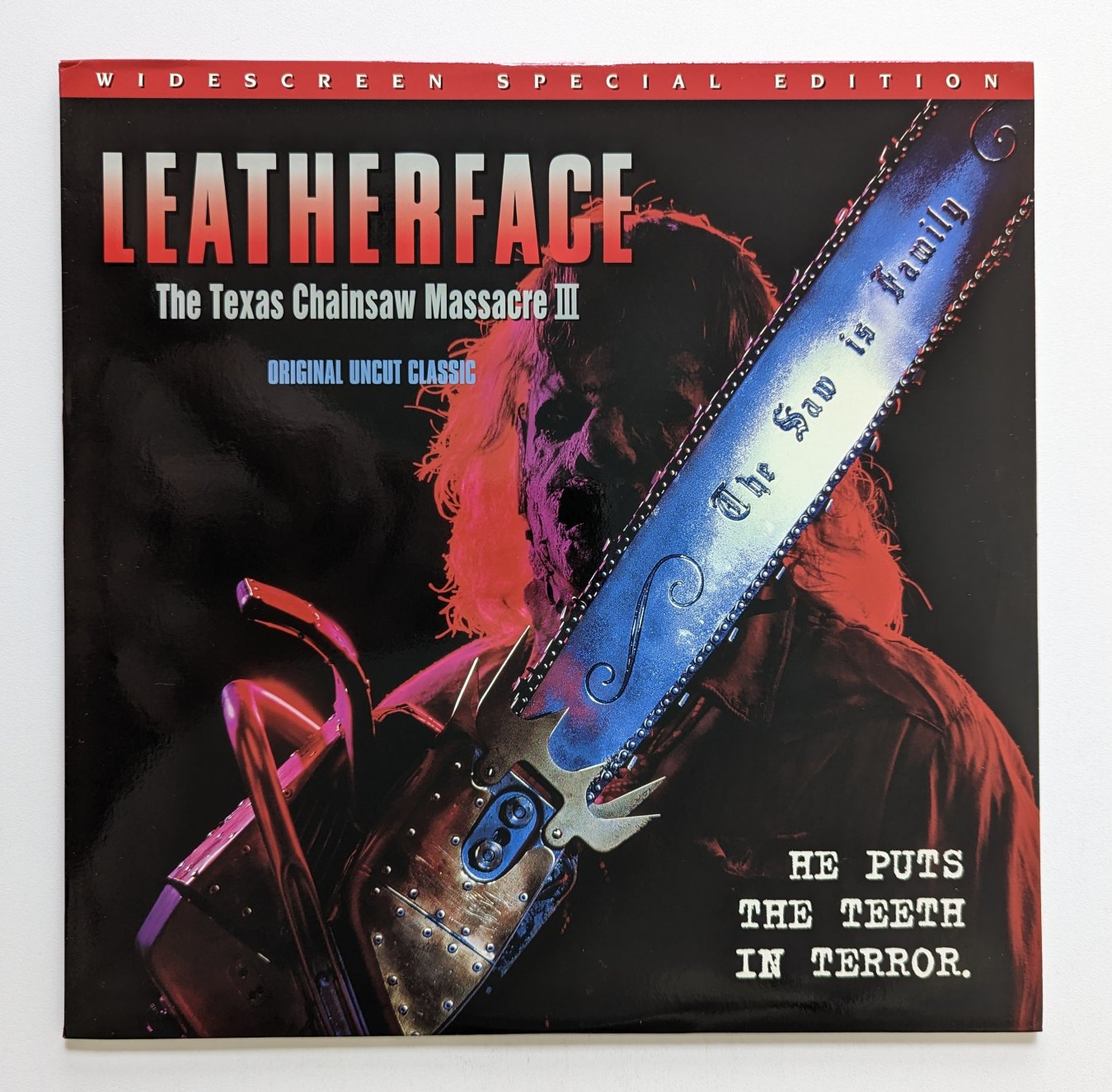 Leatherface: Texas Chainsaw Massacre III (1990) North American Laserdisc