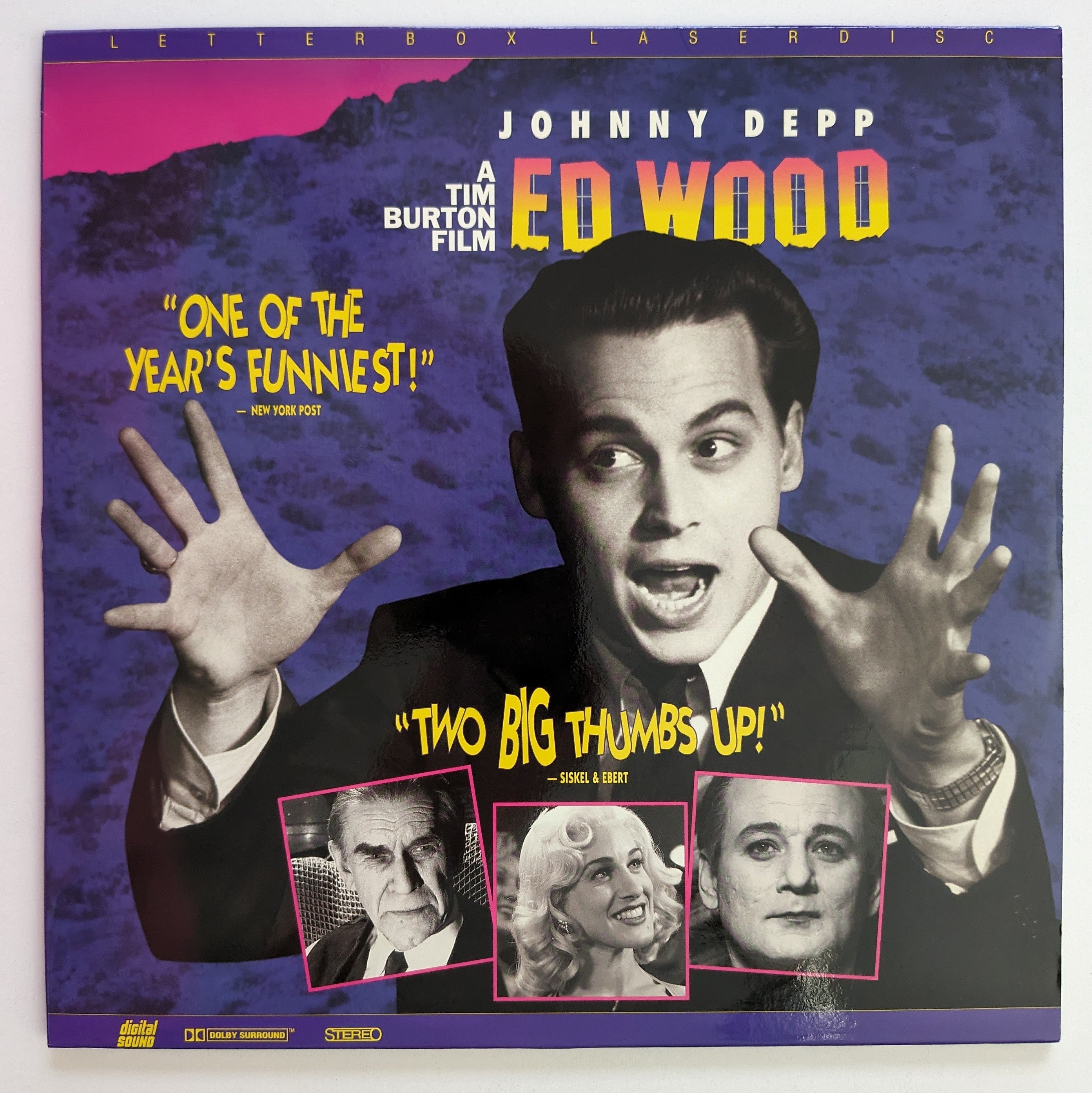 Ed Wood (1994) North American Laserdisc