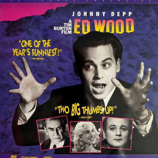 Ed Wood (1994) North American Laserdisc