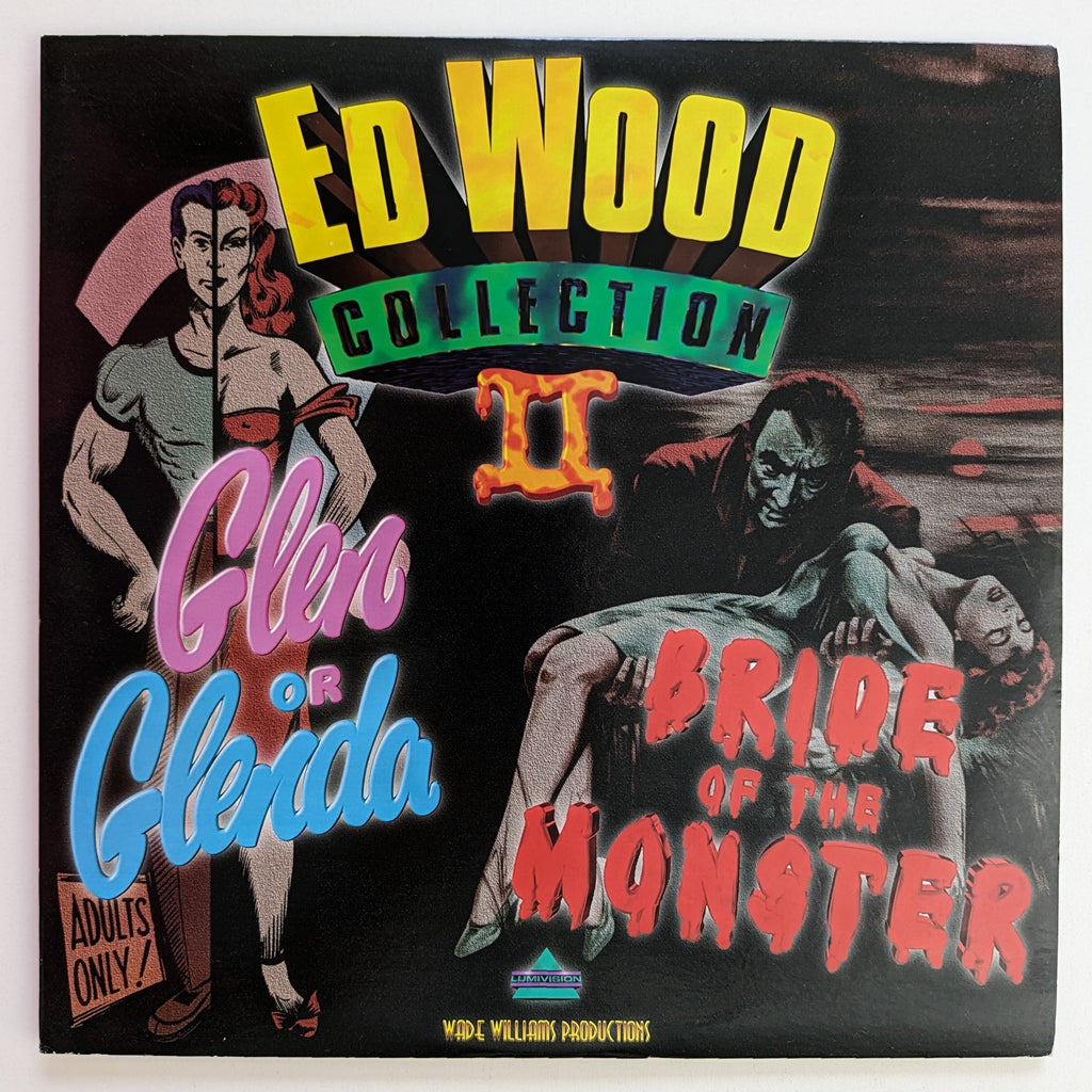 Ed Wood Collection II (1953 & 1955) North American LaserDiscs — product photograph