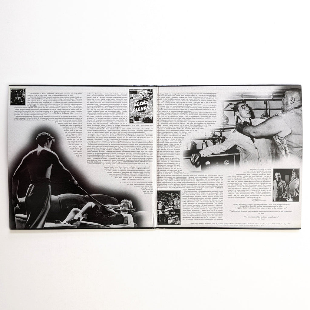 Ed Wood Collection II (1953 & 1955) North American LaserDiscs — product photograph