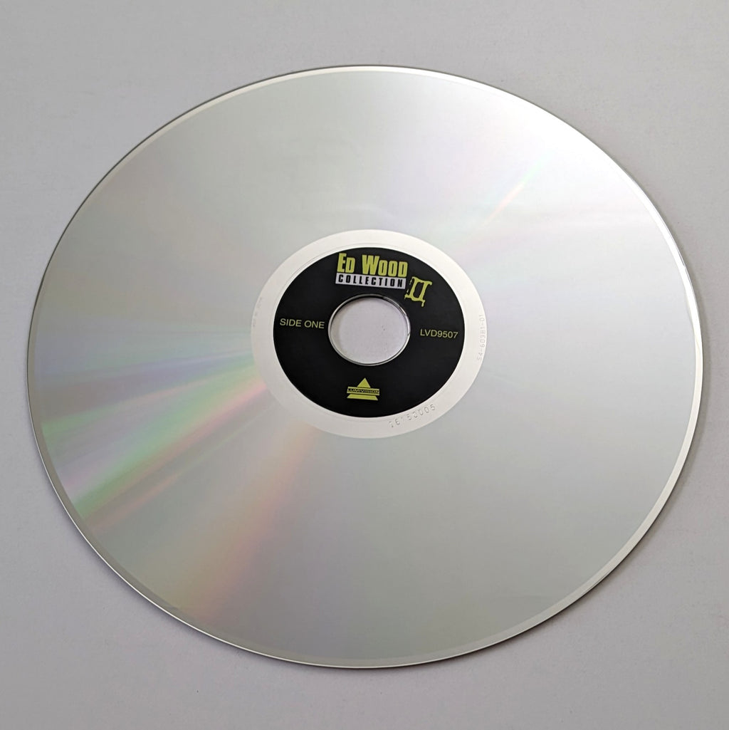 Ed Wood Collection II (1953 & 1955) North American LaserDiscs — product photograph