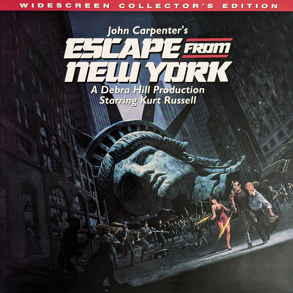 Escape from New York (1981) North American LaserDisc — product photograph