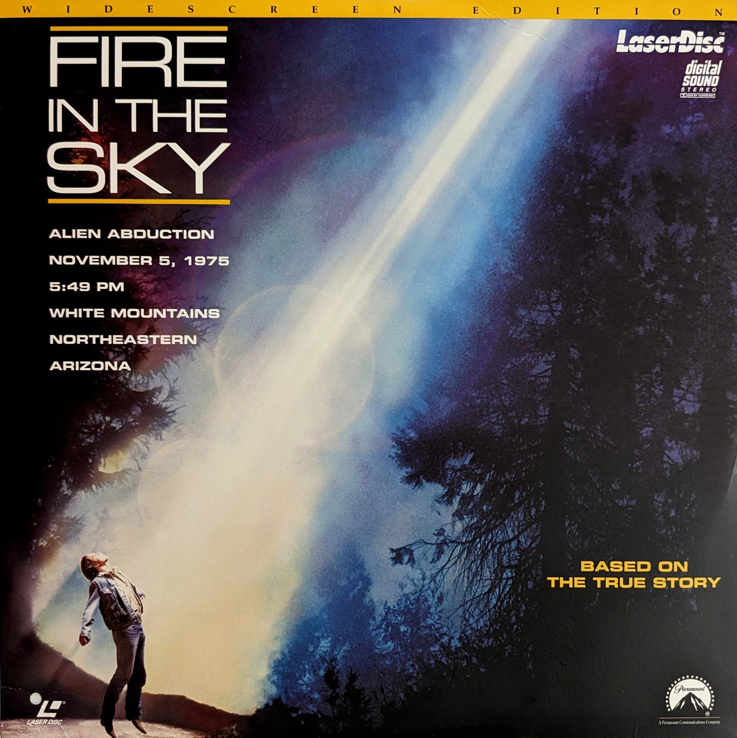 Fire in the Sky (1993) North American Laserdisc