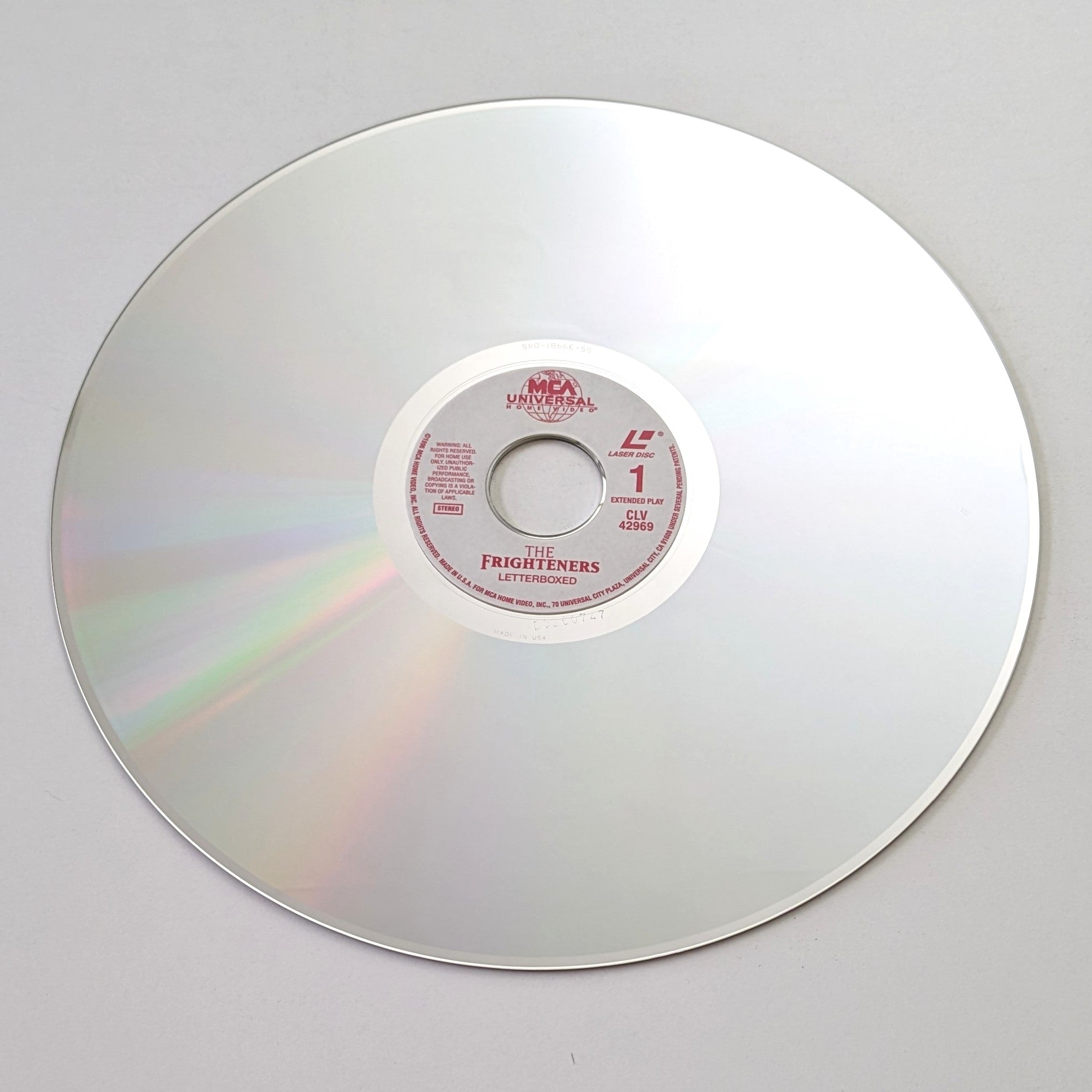 Frighteners, The (1996) North American Laserdisc