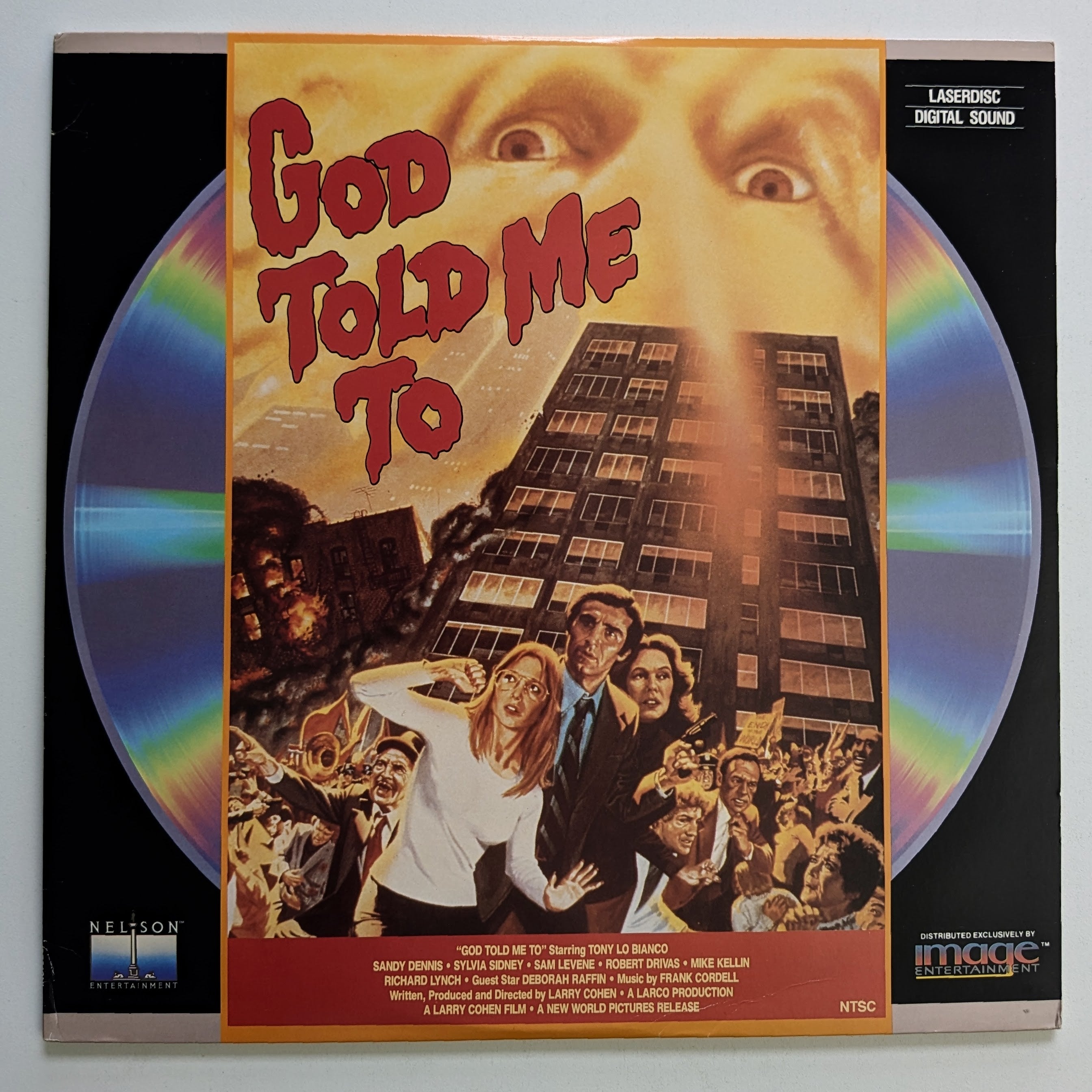 God Told Me To (1976) North American Laserdisc