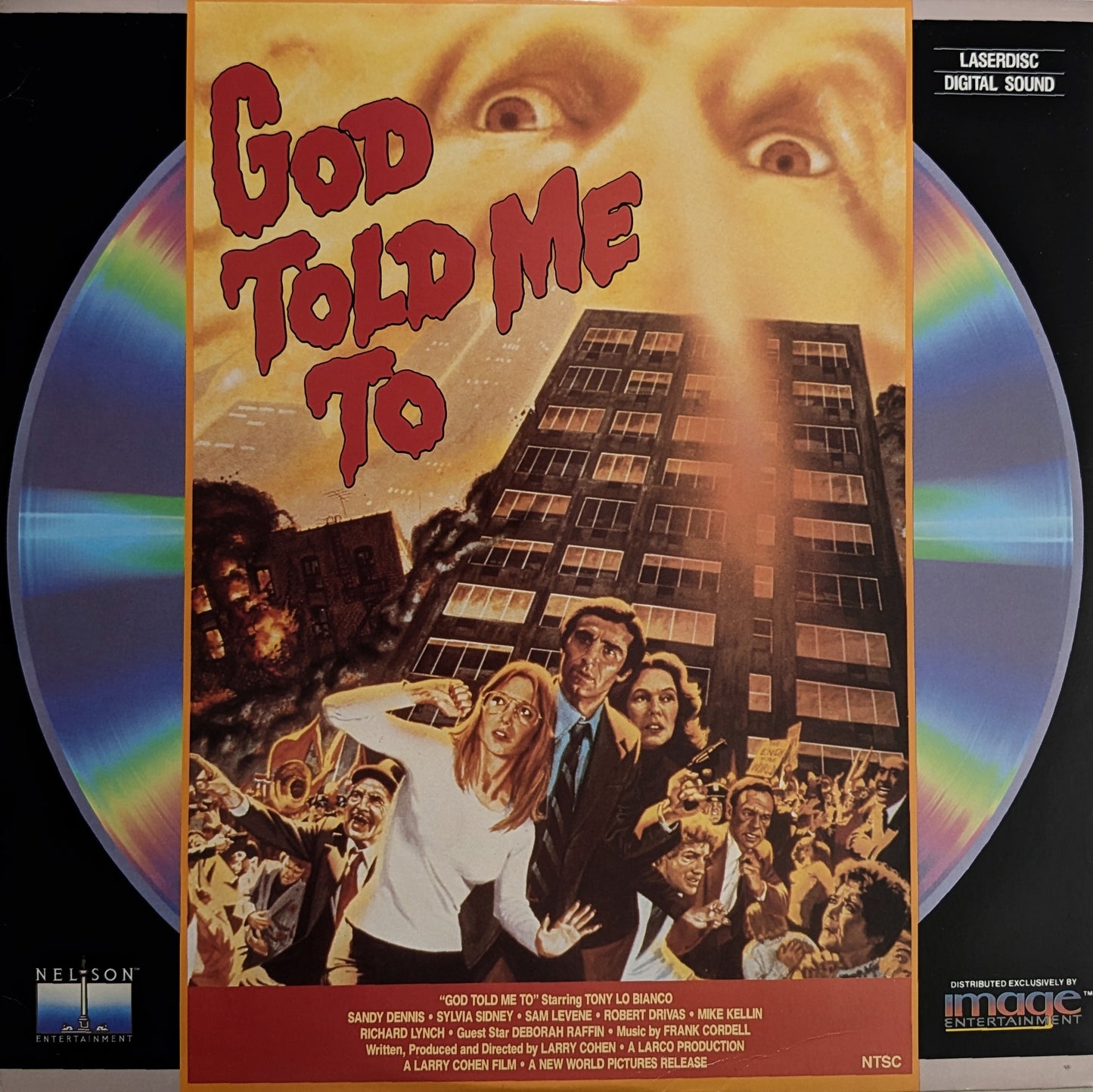 God Told Me To (1976) North American Laserdisc