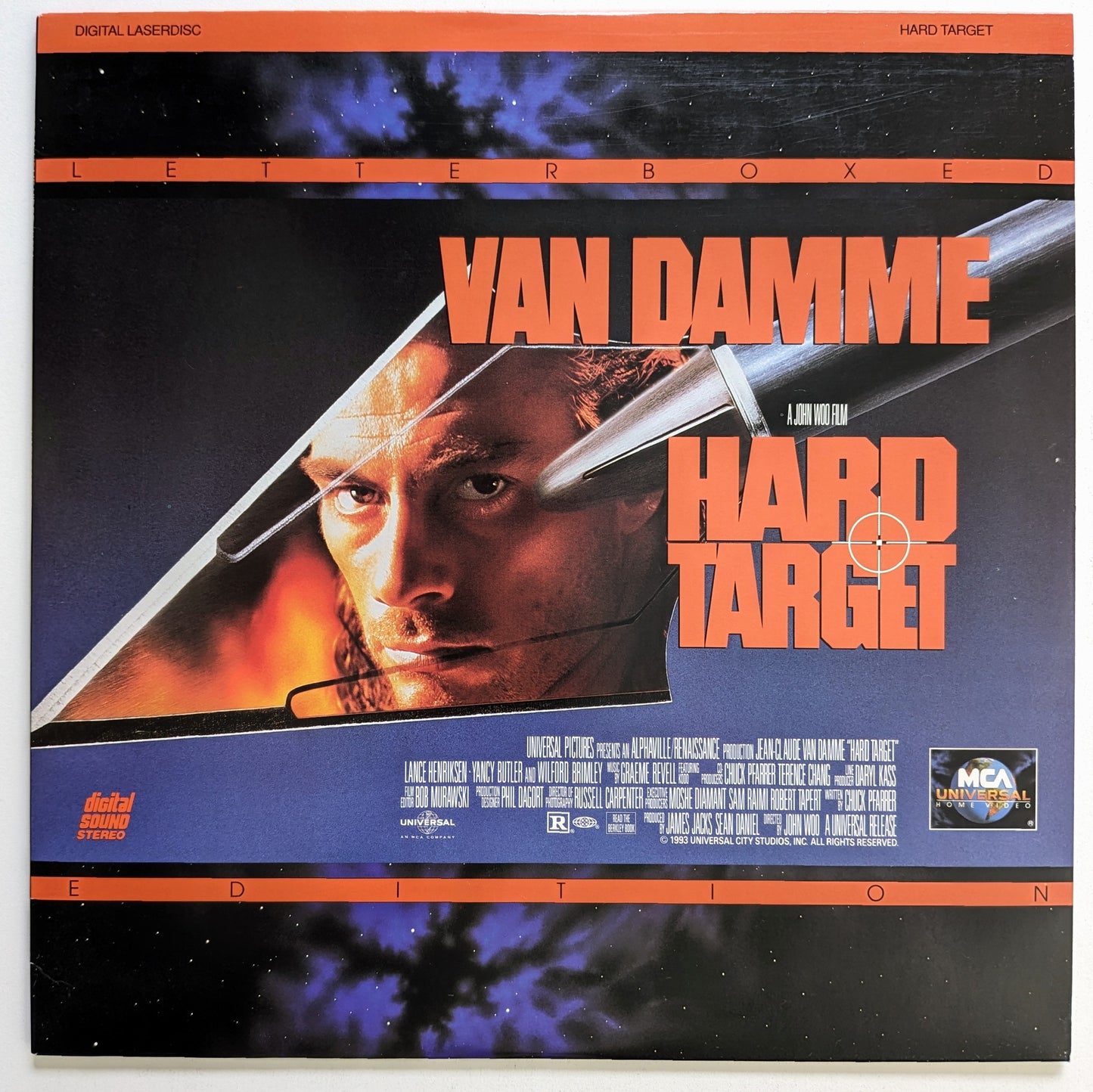 Hard Target (1993) North American Laserdisc