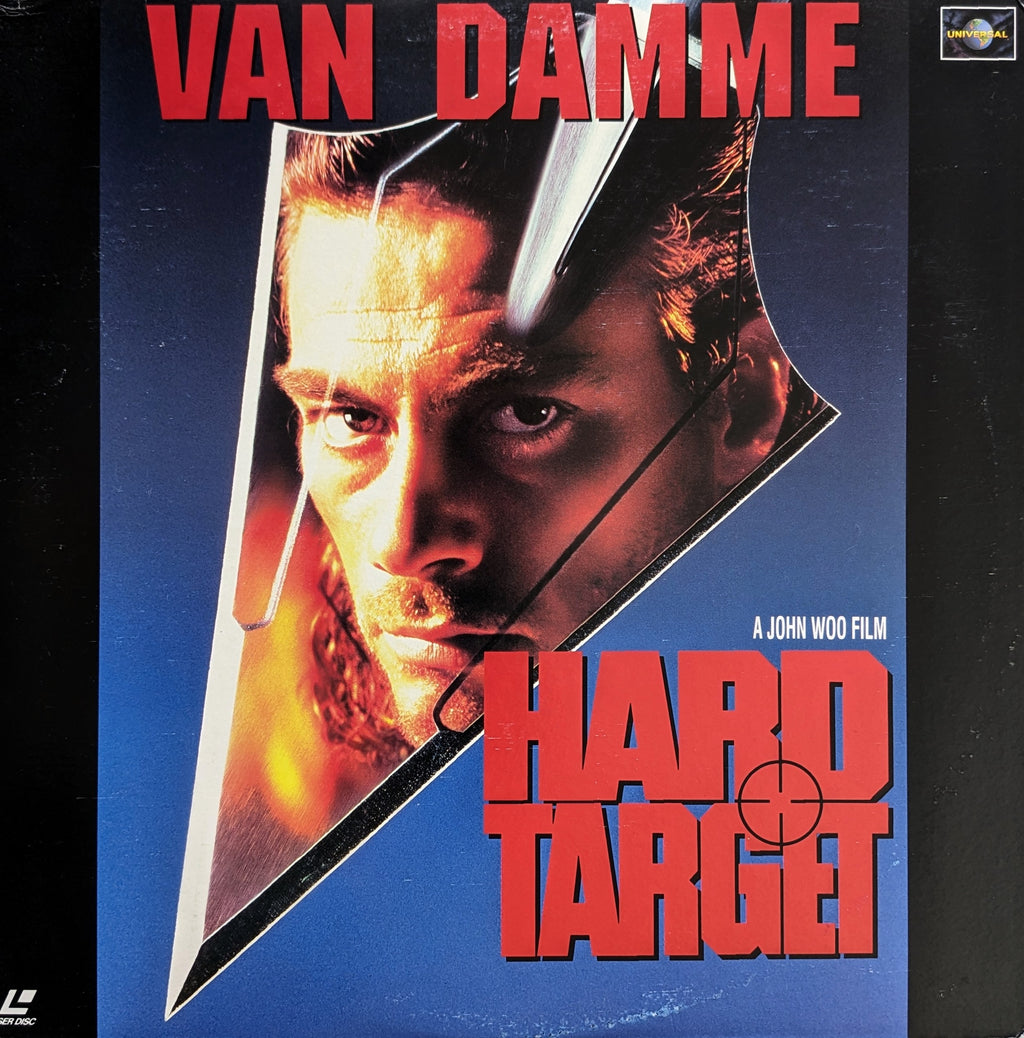 Hard Target (1993) Japanese LaserDisc — product photograph