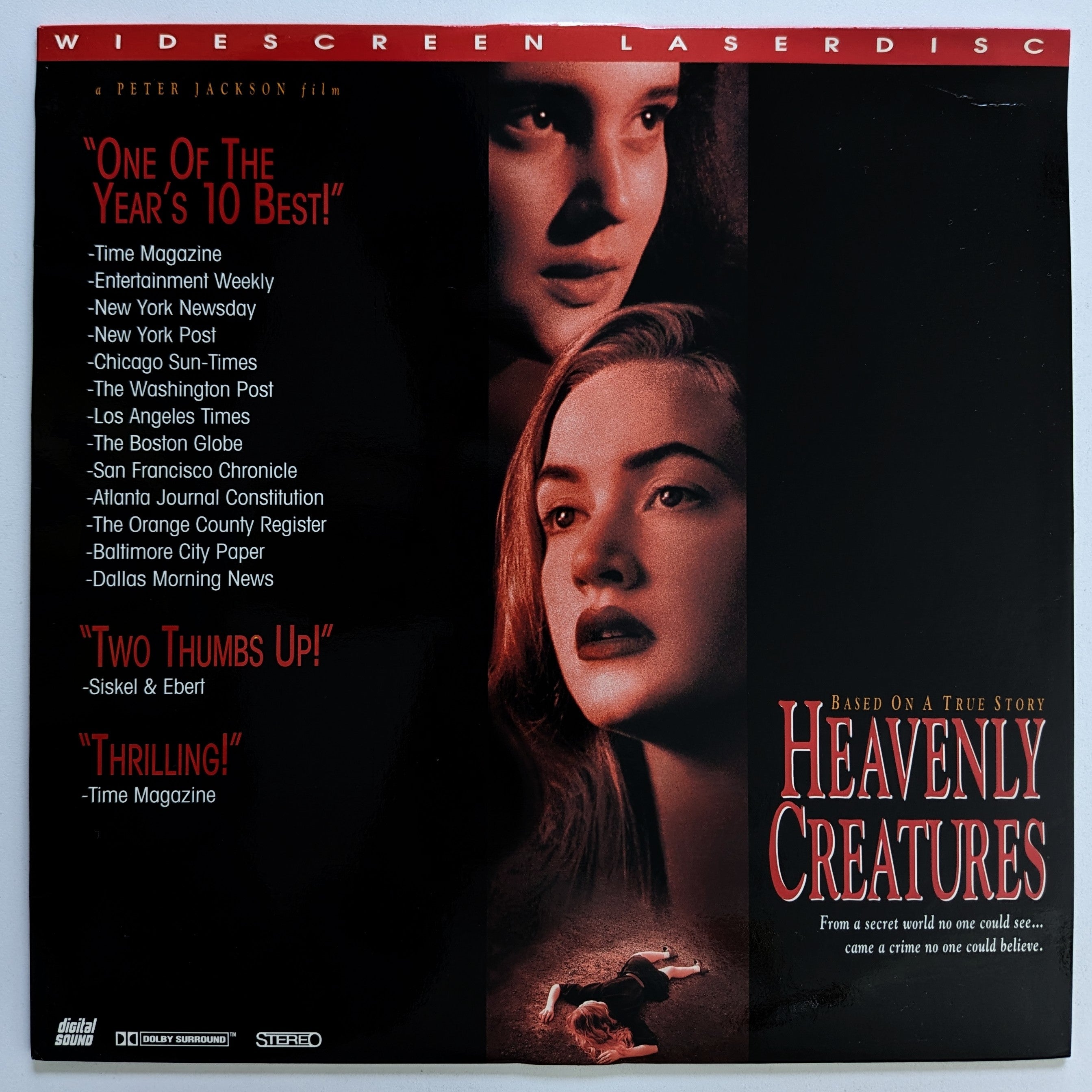 Heavenly Creatures (1994) North American Laserdisc