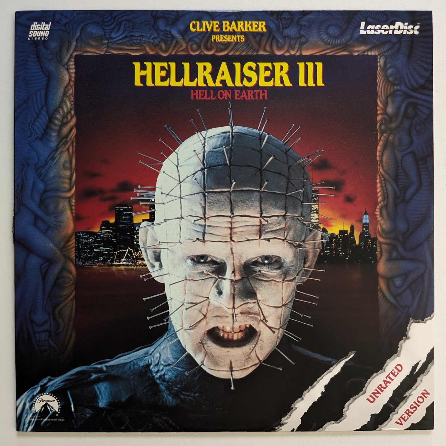 Hellraiser III: Hell on Earth (1992) North American Laserdisc