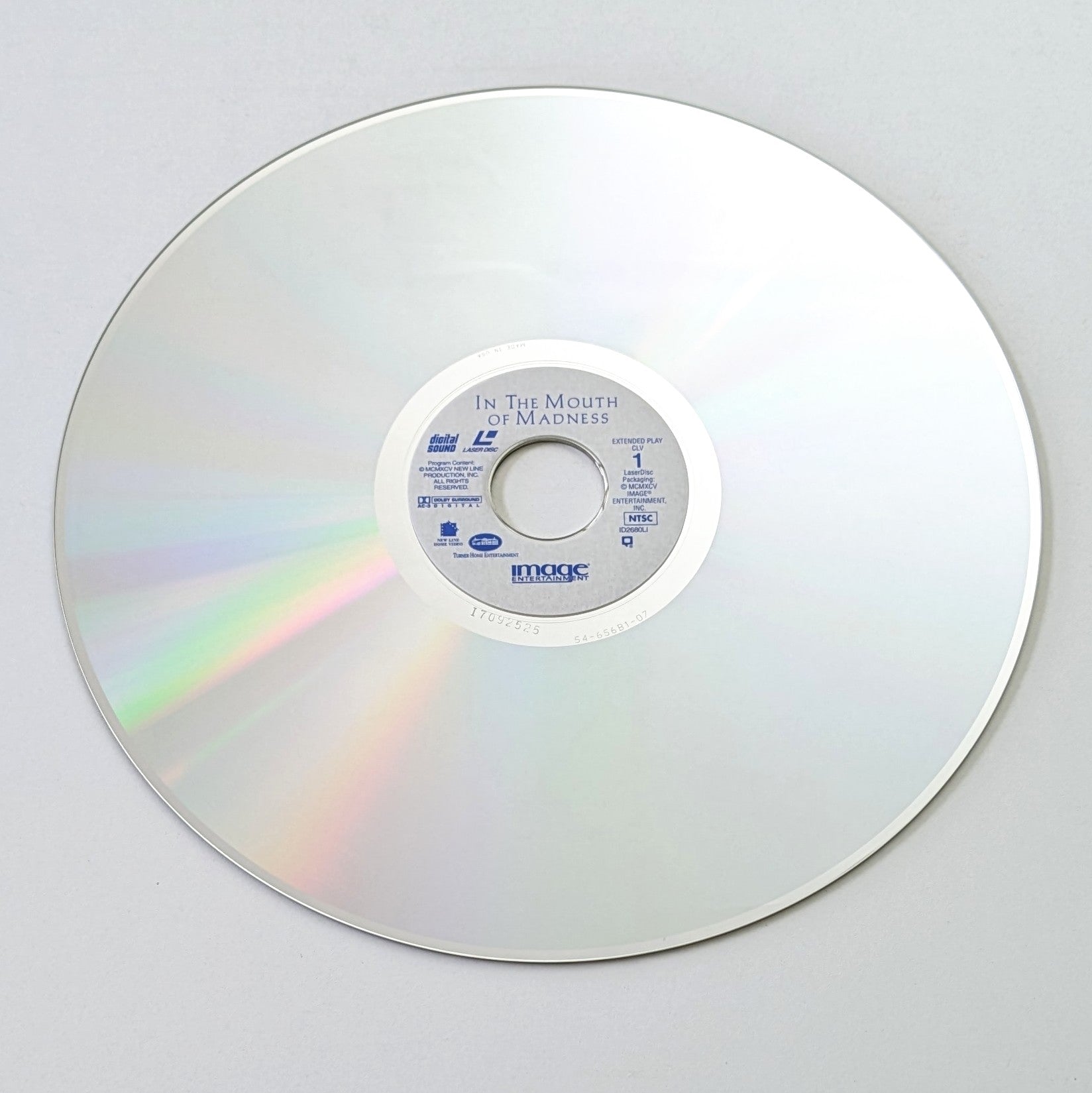 In the Mouth of Madness (1994) North American Laserdisc