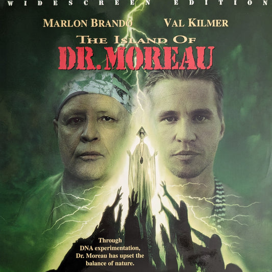 Island of Dr. Moreau, The (1996) North American Laserdisc