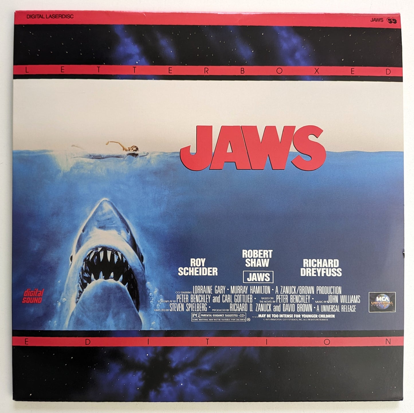 Jaws (1975) North American Laserdisc