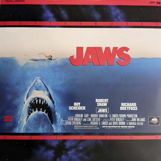 Jaws (1975) North American Laserdisc