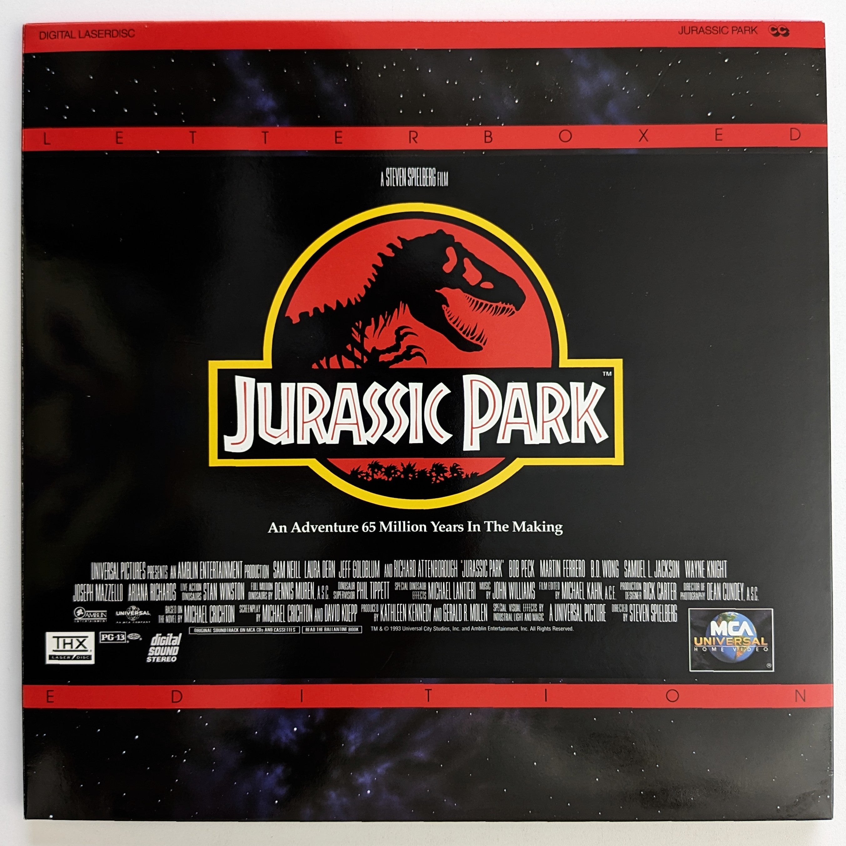 Jurassic Park (1993) North American Laserdisc
