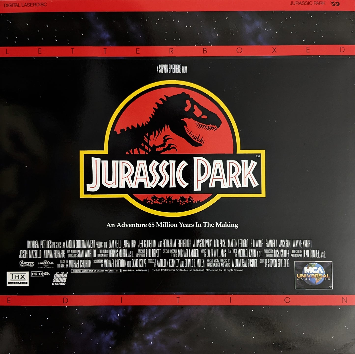 Jurassic Park (1993) North American Laserdisc