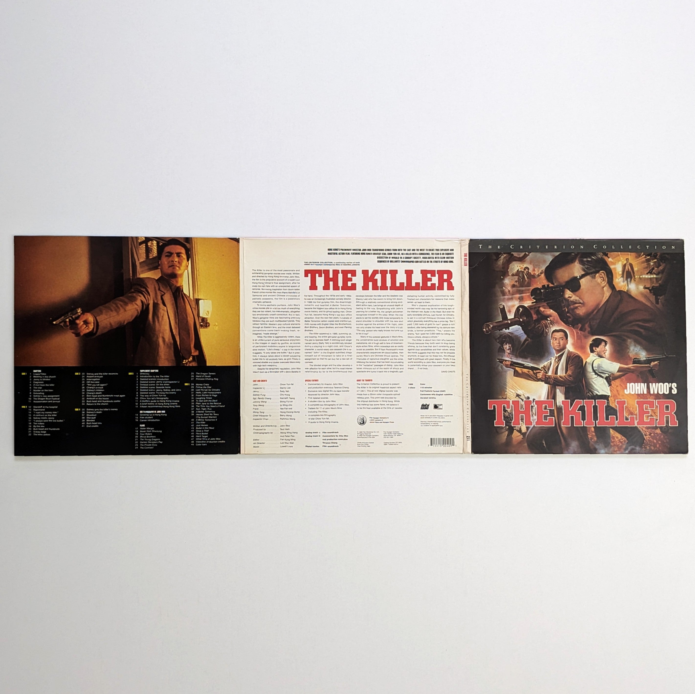 Killer, The (1989) North American Laserdisc