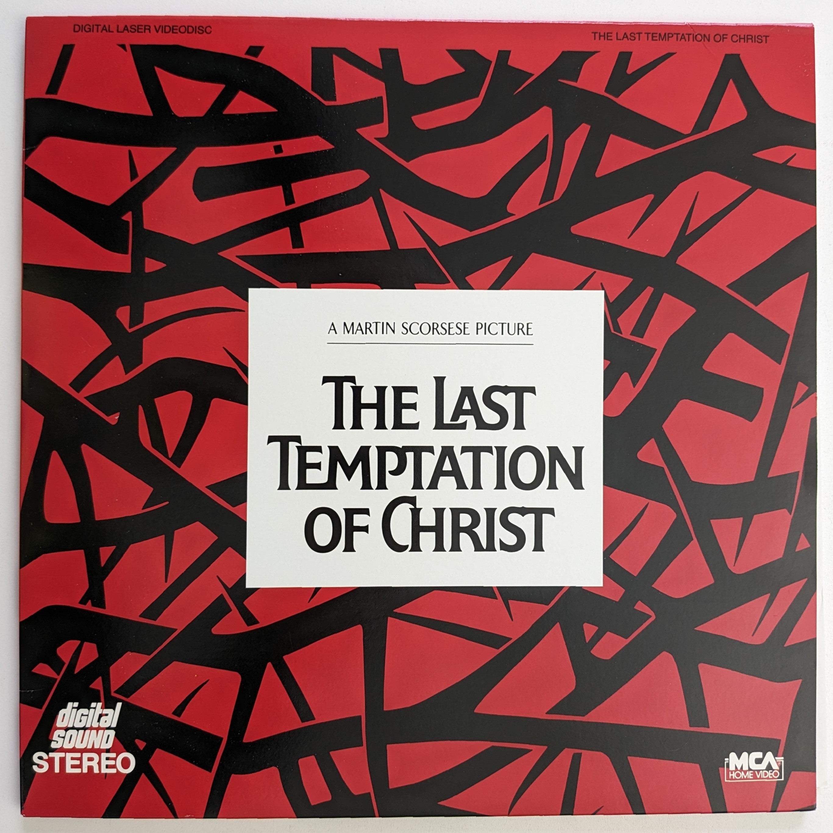 Last Temptation of Christ, The (1988) North American Laserdisc