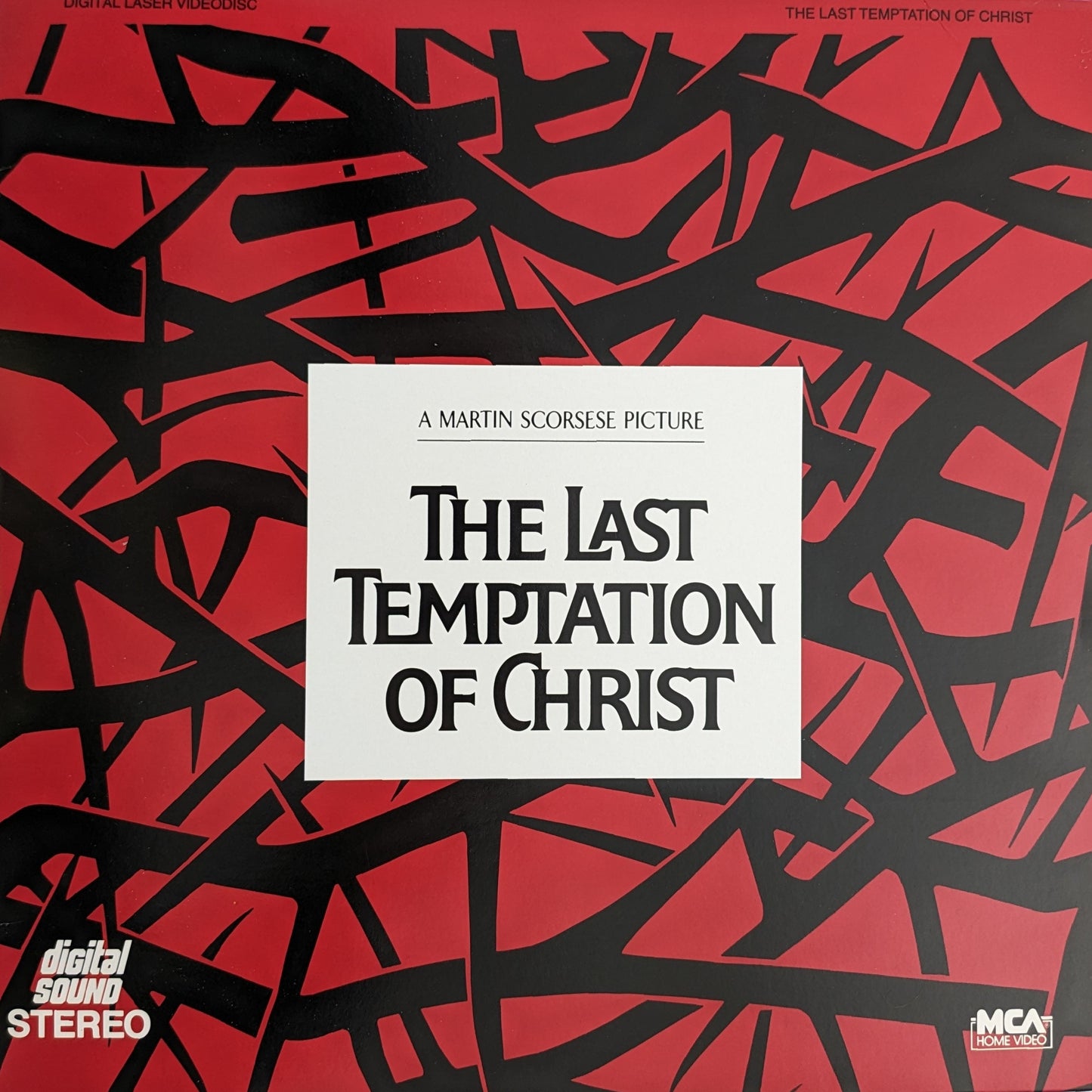 Last Temptation of Christ, The (1988) North American Laserdisc