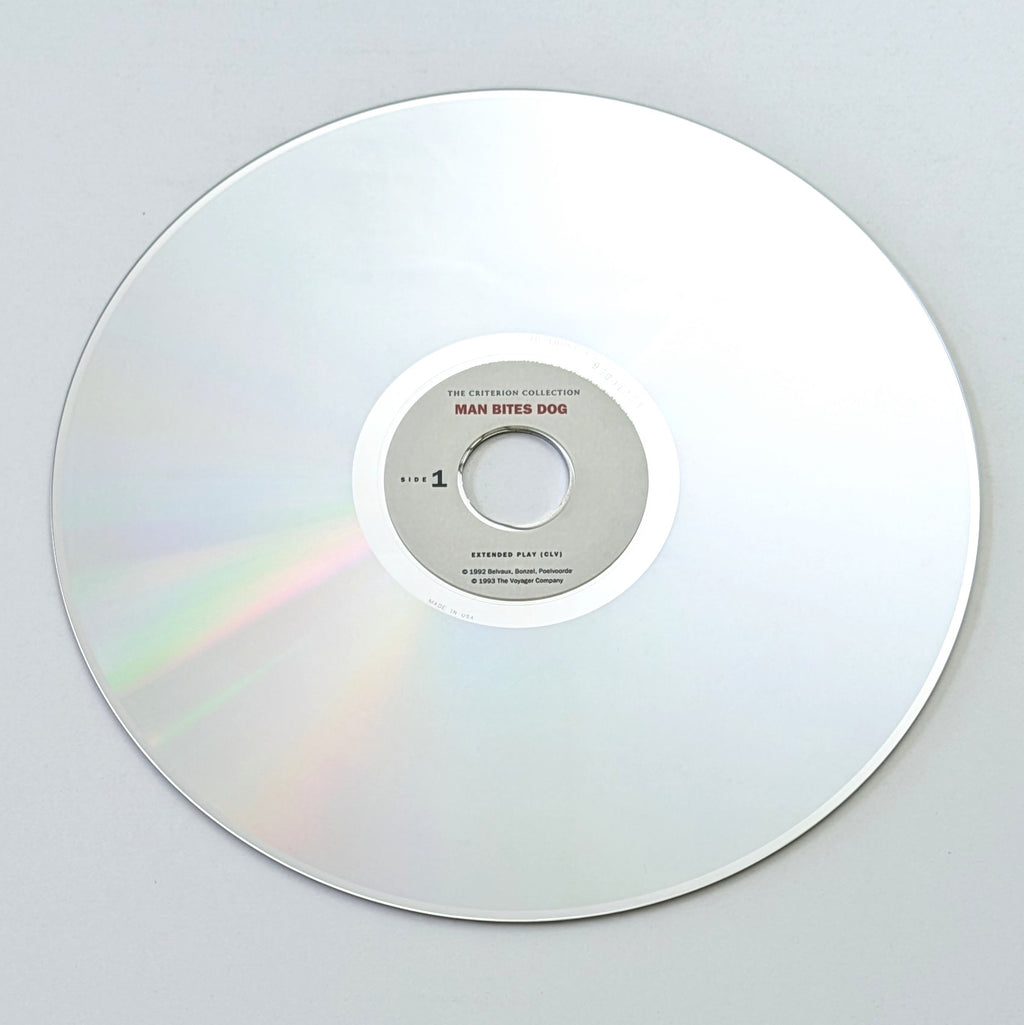Man Bites Dog (1992) North American Laserdisc
