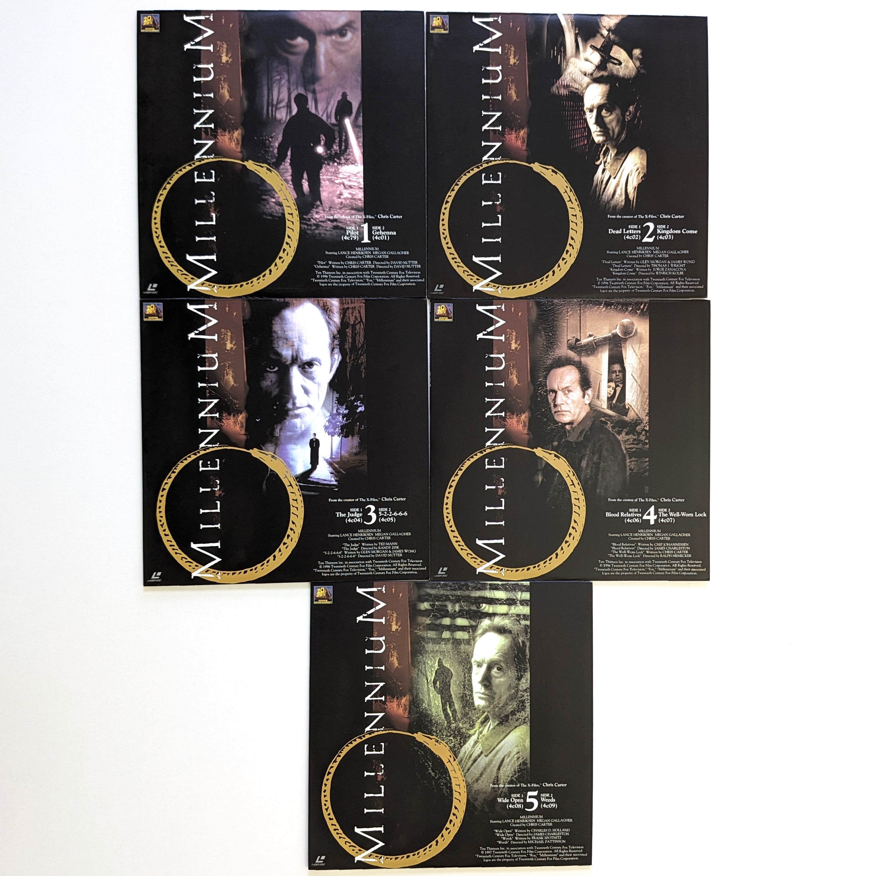 Millennium Vol. 1 Japanese Laserdisc Box Set