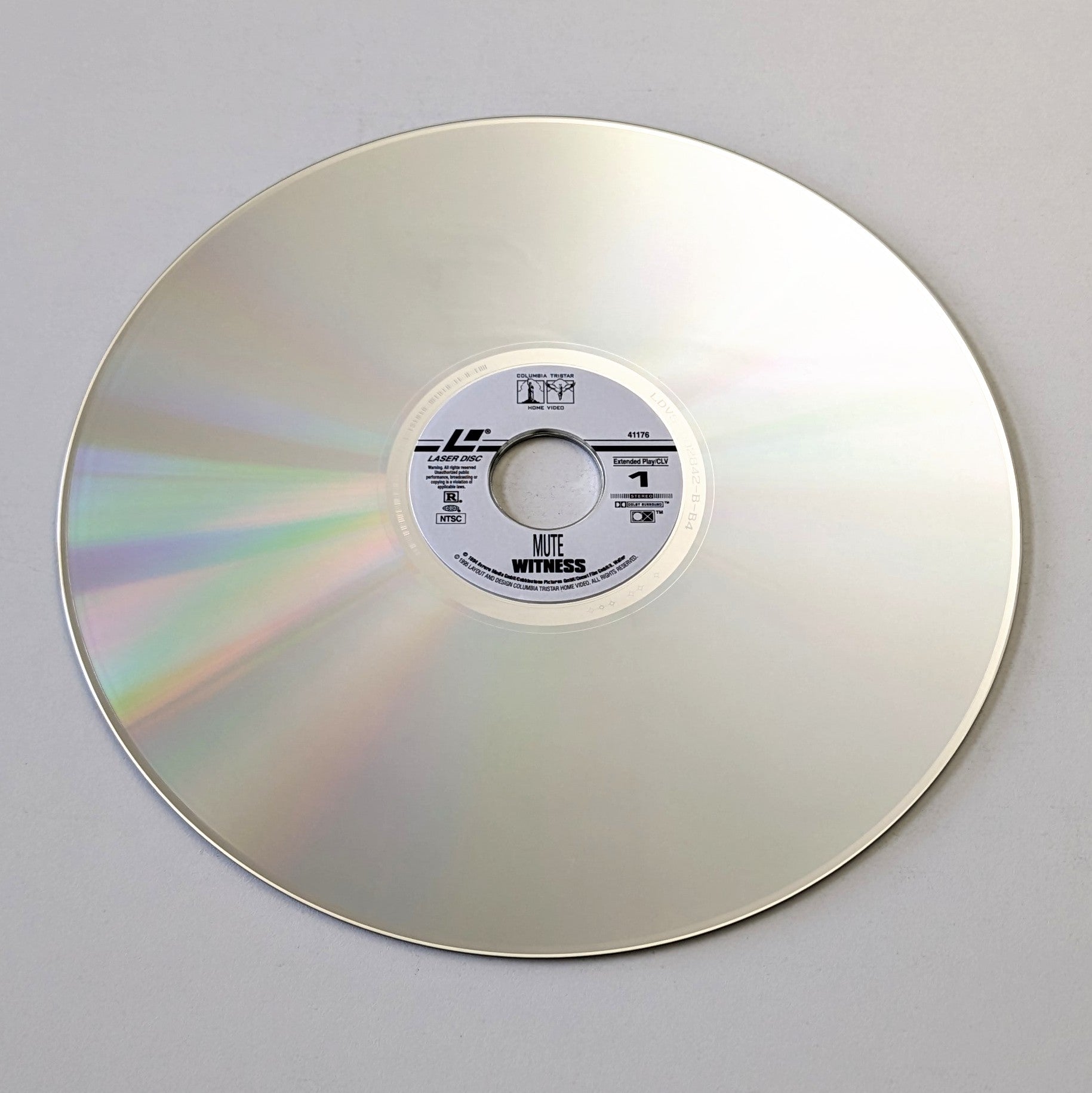 Mute Witness (1995) North American Laserdisc