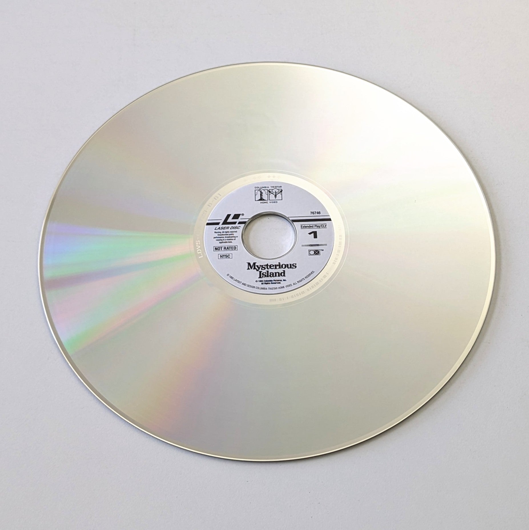 Mysterious Island (1961) North American Laserdisc