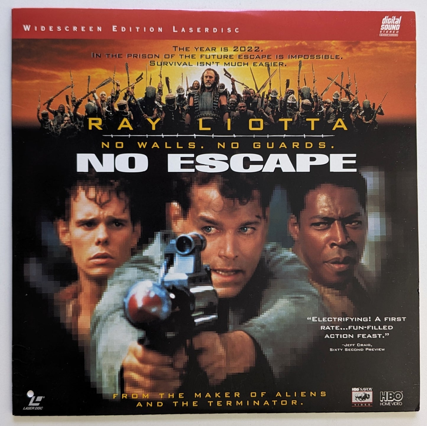 No Escape (1994) North American Laserdisc