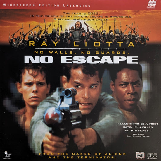 No Escape (1994) North American Laserdisc