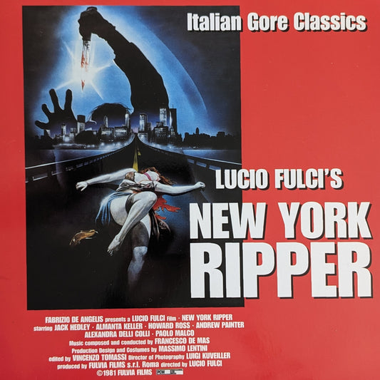 New York Ripper, The (1982) North American Laserdisc