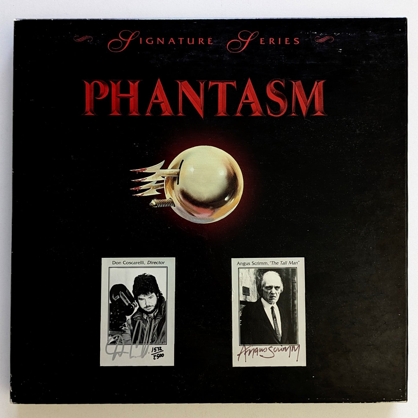 Phantasm signed box set (1979) North American Laserdisc