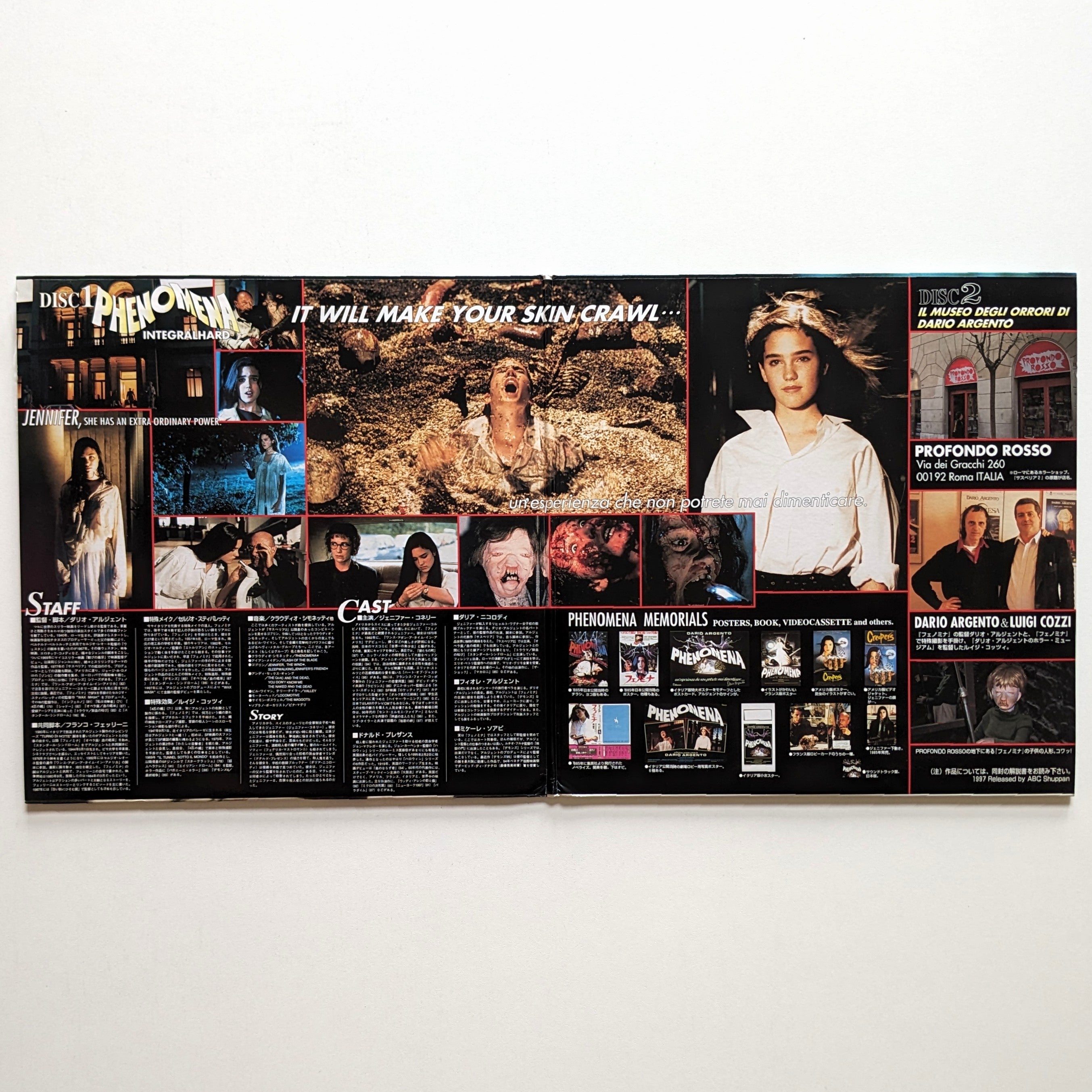 Phenomena box set (1985) Japanese Laserdisc