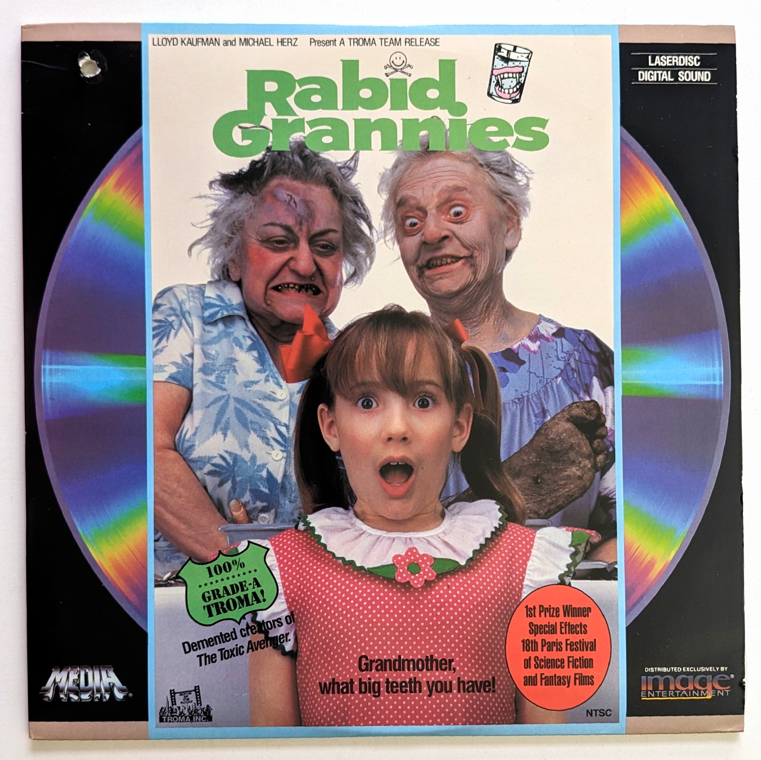 Rabid Grannies (1988) North American Laserdisc